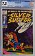 Silver Surfer #4 Cgc 7.5 Thor Vs Silver Surfer White Pages
