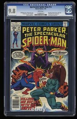Spectacular Spider-Man #14 CGC NM/M 9.8 White Pages Marvel 1978