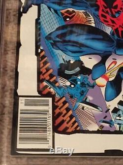 Spider-Man 2099 #1, Rare 2nd Print White ToyBiz Variant CGC 9.8 HTF In Grade