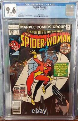 Spider-Woman #1 CGC 9.6 1978 Marvel KEY BOOK White Pages