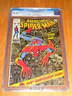 Spiderman Amazing #100 Cgc 9.0 Marvel Off White To White Pgs September 1971 (sa)