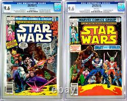 Star Wars #1 2 3 4 5 6 7 8 9 10 11 12 All Cgc 9.6 Nm+ White Pages Marvel 1977/78