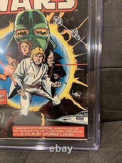 Star Wars 1 CGC 9.0 White Pages 1977