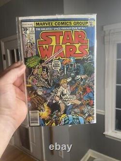 Star Wars 2 Cgc 9.6 White Pages Newsstand A New Hope Marvel Comics 1977
