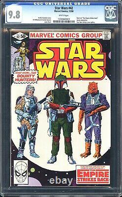 Star Wars 42 Cgc 9.8 White Pages! 1st App Of Boba Fett