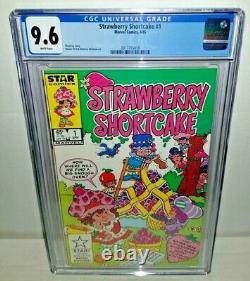 Strawberry Shortcake #1 CGC 9.6 White Pages (Star / Marvel Comics, 1985)