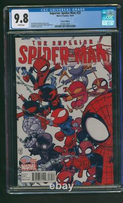 Superior Spider-Man #32 Skottie Young Variant CGC 9.8 White Pages Marvel Comics
