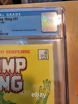 Swamp Thing # 37 1st App John Constantine Cgc 9.6 White Pages