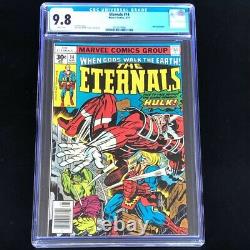 THE ETERNALS #14? CGC 9.8 WHITE Pages? 1st Hulk Robot! Marvel Comic 1977