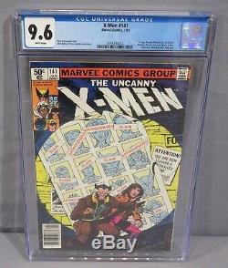 THE UNCANNY X-MEN #141 (Days of Future Past) White pgs. CGC 9.6 NM+ Marvel 1981