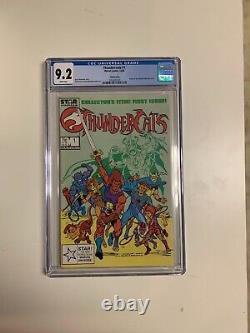 THUNDERCATS 1 CGC 9.2 3rd Print White Pages Marvel Star 1985 First Appearance