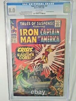 Tales of Suspense # 87 Marvel Comics, 3/1967 CGC 8.0 Off-White Pages