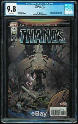 Thanos #13 CGC 9.8 white 1st Cosmic Ghost Rider Intro Cates A cover