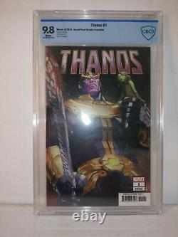 Thanos #1 CBCS CGC 9.8 White Parel 150 Variant Marvel Comics 2019
