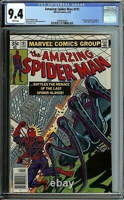 The Amazing Spider-Man #191 (Apr 1979, Marvel) CGC 9.4 White Pages Spider-Slayer