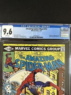The Amazing Spider-Man #212 CGC 9.6 Marvel Comics Bronze Age Hydroman 1981 WHITE