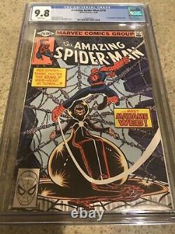 The Amazing Spider-man #210 Cgc 9.8 - White Pages! 1st Madame Web Denny O'neil