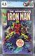 The Invincible Iron Man #1 Marvel Comics 1968 Custom Label Cgc 4.5 White Pages