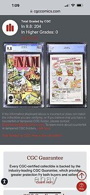 The'Nam #1 CGC 9.8 White Pages Marvel Comics 1986 Low Population Golden Rare
