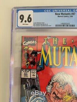 The New Mutants #87 CGC 9.6 White Pages! 1st Appearance of Cable, Stryfe, MLF