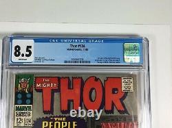 Thor #134 CGC 8.5 (Marvel Comics 1966) 1st High Evolutionary, WHITE PAGES