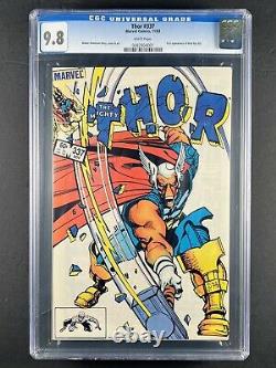 Thor #337 CGC 9.8 1st appearance of Beta Ray Bill Direct Edition WHITE PAGES
