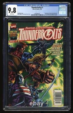 Thunderbolts #1 CGC NM/M 9.8 White Pages 1st New Masters of Evil! Marvel 1997