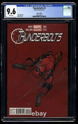 Thunderbolts #4 CGC NM+ 9.6 White Pages Billy Tan Deadpool Variant Marvel