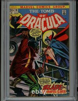 Tomb of Dracula #10 1973 CGC 4.0 Cream to Off White Pages 1st App Of Blade Comic