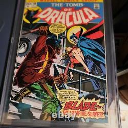 Tomb of Dracula #10 1st Blade CGC 9.2 RARE White Pages