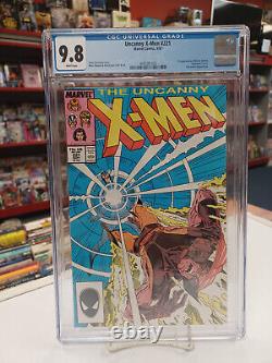 UNCANNY X-MEN #221 (Marvel Comics, 1987) CGC Graded 9.8 White Pages
