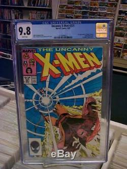 UNCANNY X-MEN #221 (Marvel Comics, 1987) CGC Graded 9.8! White Pages