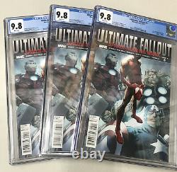 Ultimate Fallout #4 1st print CGC 9.8 NM/MT White Pages 1st app. Miles Morales