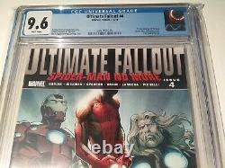 Ultimate Fallout #4 CGC 9.6 White Pages 1st Miles Morales Marvel Comics 2011