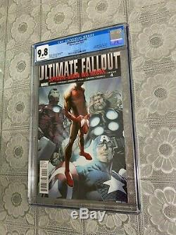 Ultimate Fallout #4 CGC 9.8 NM/MT 1st App of Miles Morales 1st Print White Pages