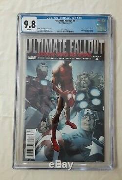 Ultimate Fallout 4 CGC 9.8 WHITE PAGES 1st Miles Morales Spiderman HIGH QUALITY