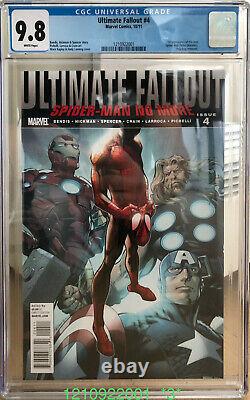 Ultimate Fallout 4 CGC 9.8 White 1st Print First Appearance Miles Morales Marvel
