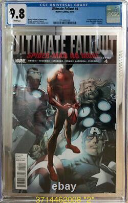 Ultimate Fallout 4 CGC 9.8 White 1st Print First Appearance Miles Morales Marvel