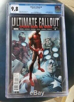 Ultimate Fallout #4 (October 2011, Marvel) CGC 9.8 1st print white pages