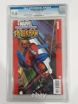 Ultimate Spider-Man # 1 CGC 9.6 NM+ Universal 1st Ultimate Spider-Man White Page