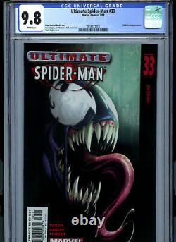 Ultimate Spider-Man #33 (2003) Marvel CGC 9.8 White Pages Eddie Brock