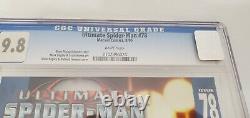 Ultimate Spider-Man #78 CGC 9.8 White Pages Bendis Bagley DIRECT EDITION MARVEL