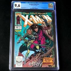 Uncanny X-Men #266 CGC 9.6 WHITE PGs 1st Full App GAMBIT Marvel Comic 1990
