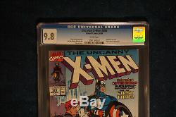 Uncanny X-Men #268 CGC 9.8 White pages (1990 DC) Jim Lee Classic Cover