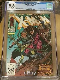 Uncanny X-men #266 CGC 9.8 White Pages 1st Appearance of Gambit