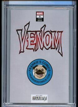 Venom #5 Marvel Comics CGC 9.8 White Pages Frankie's Skan Virgin Variant Knull