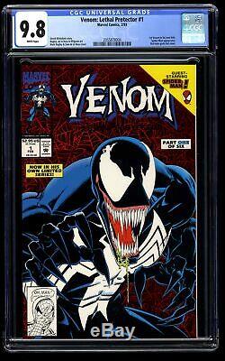 Venom Lethal Protector #1 CGC NM/M 9.8 White Pages