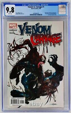 Venom vs. Carnage #1 CGC 9.8 White Pages NM/MT 2004 Marvel Comics