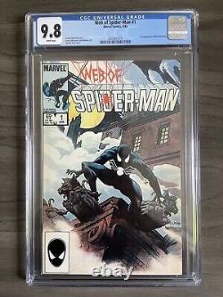 WEB of SPIDER-MAN #1 (Marvel Comics, 1985) CGC Graded 9.8 White Pages