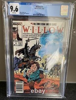 WILLOW #1 CGC 9.6 NM+ White Pages Marvel Comics 1988 RARE Lucasfilm Adaptation